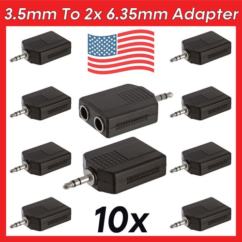 Pack 5mm plug to two - 10,