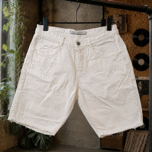 Zara man white denim - white, shorts