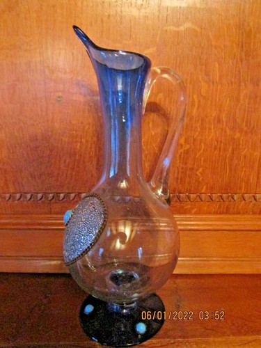 Aiguière carafe verre de - /, en
