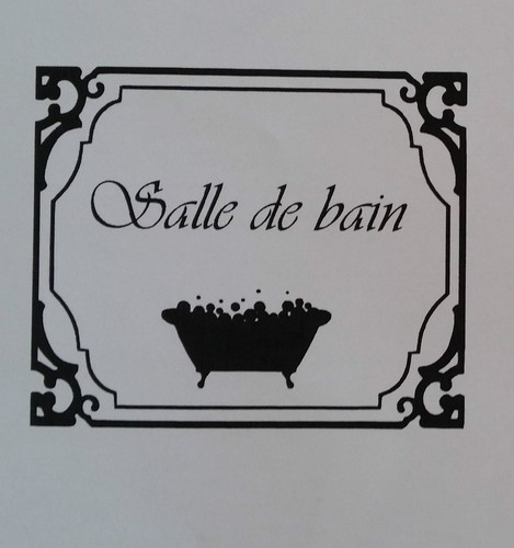 Sticker autocollant salle - sticker, de