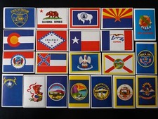 EDITION WILLIAMS - LA CONQUÊTE DE L'OUEST 1972 DRAPEAUX ETATS