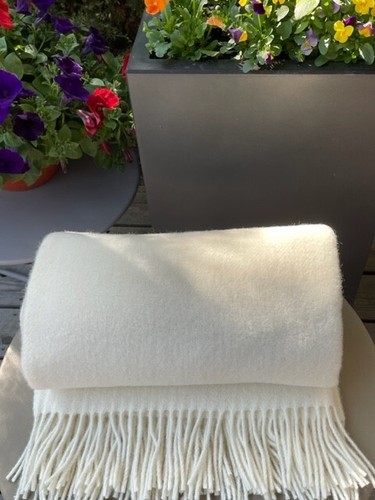 Couverture laine mouton - laine, de
