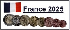 Nouveauté Série 8 pièces Euros France 2025