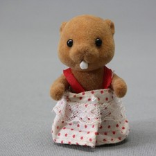 La petite fille CASTOR – SYLVANIAN FAMILIES - VINTAGE 80s Très bel état