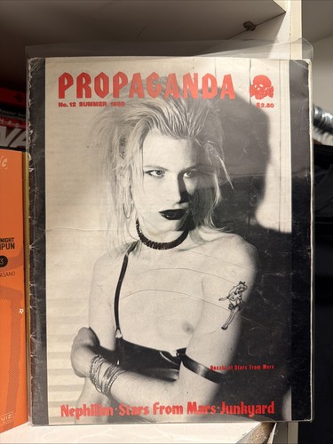 Propaganda goth magazine - goth,