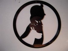 Tintin découpé sur disque