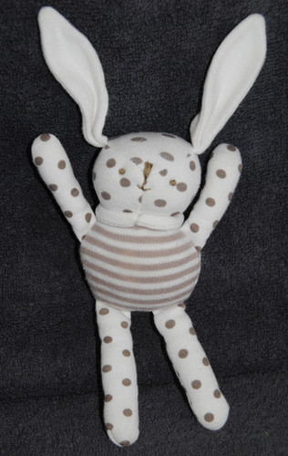 Doudou lapin blanc - 🍀doudou,