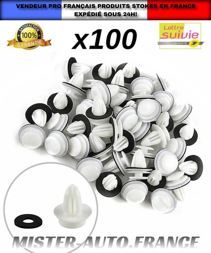 X100 clips fixation panneau - fixation,