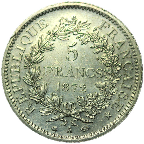 18450 francs 1872 a - 1872,