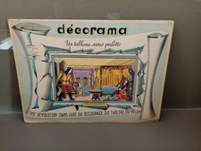 Carton Découpage VOLUMETRIX décorama " La belle au bois dormant" années 50 / 60