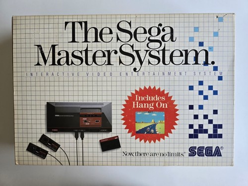 Sega master system box - sega,