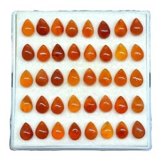 40 Pcs De Carnelian Naturel