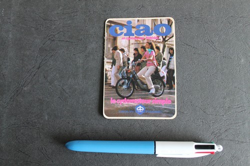Sticker hello moped piaggio - hello,