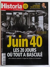 Historia magazine n° 882 juin