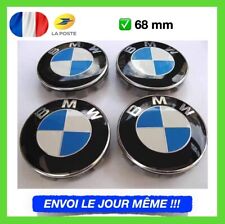 4X Cache Moyeu 68mm Auto Clipser Jante Centre De Roue Enjoliveur BMW
