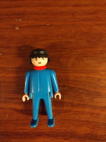 1974 blu playmobile fiugre - ,
