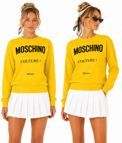 Moschino couture sweatshirt - moschino,