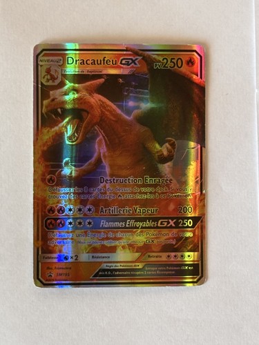 Charizard sm195 black - gx,