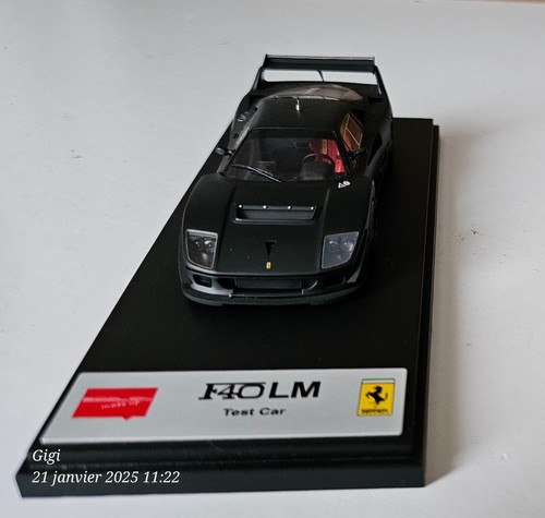 Ferrari f40 test car matt - lm,