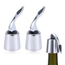Bouchon Champagne Garde Bulles 2pcs Bouchon Bouteille Vin Universel Pas de Fu...