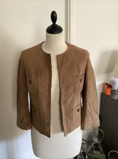 Veste CAROLL taille 36 cuir daim bon état 