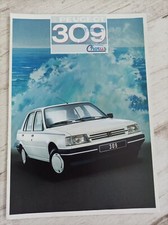  Prospectus / Brochure PEUGEOT