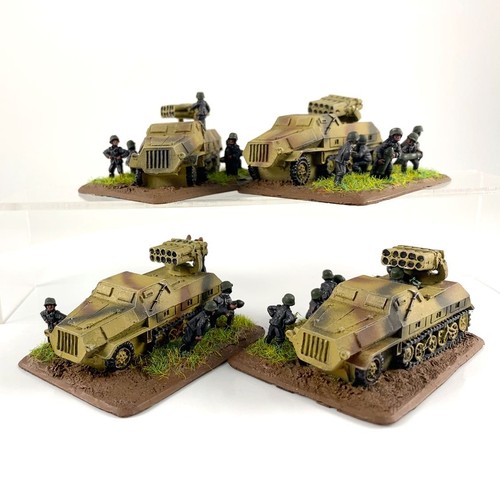 Panzerwerfer battery - x4,