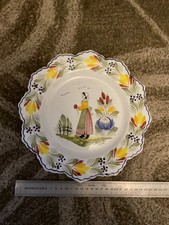 Assiette Céramique HB Henriot