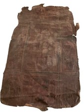 Cuir Art Populaire Africain Premier Gravé African Leather Masque