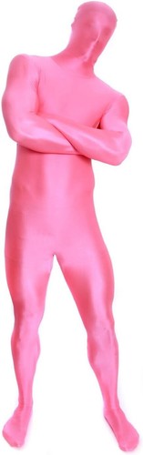 Pink morphsuit xxl - m, men`s