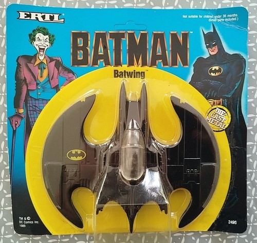 Batman 1989 batwing ertl - batwing, die