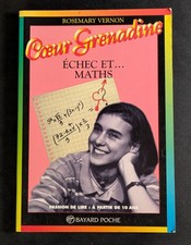 LIVRE ROMAN COEUR GRENADINE ECHEC ET… MATHS R. VERNON BAYARD POCHE  D'OCCASION