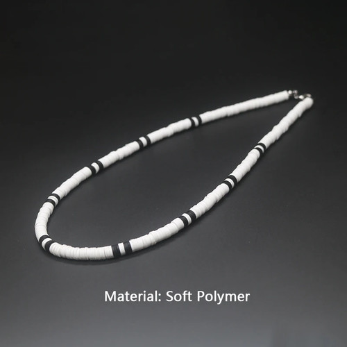 Men coconut beads necklace - men,