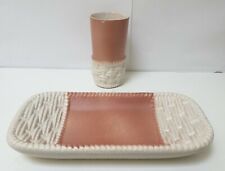 coupelle vide poche ceramique francis cova 1950 vintage faience no massier lot2