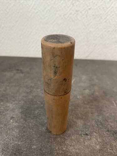 Ancien tube bois - ancien, boîte