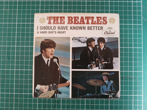 45t the beatles a hard - -,