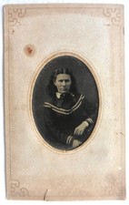 FERROTYPE photo jeune femme