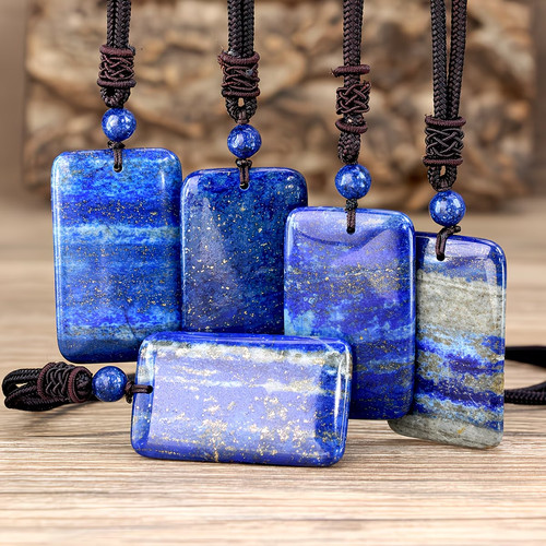 Pendentif lapis lazuli - lapis, en