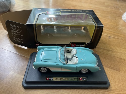 Chevrolet corvette 1957 burago - 1957,