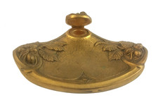 Encrier Art Nouveau Bronze