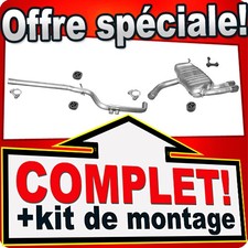 Échappement pour SEAT LEON (1P1) / SEAT ALTEA 2.0 TDi 136/140CH Silencieux