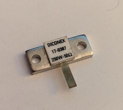 Dummy load stripline resistor - load,