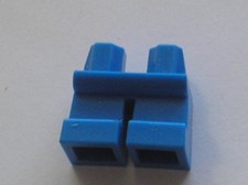Jambes courtes Minifig LEGO short Blue legs 41879 / set 10216 10222 10224 10247