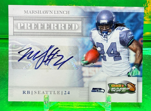 Ssp auto 2011 marshawn lynch - ssp,