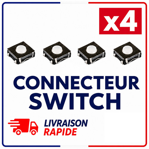 Lot switch bouton - bouton, clé