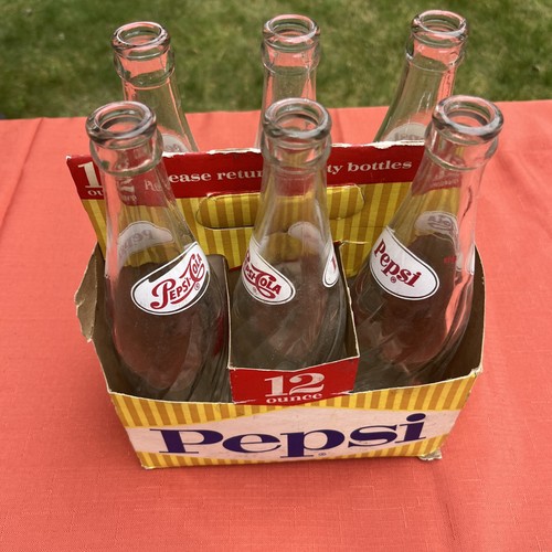 1960 pepsi cola bottles - 6, pepsi-cola