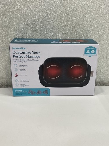 Homedics cordless shiatsu - cordless,