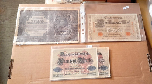Lot billets monde - du,