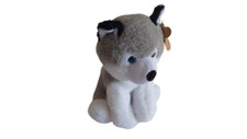 Doudou peluche chien husky Bozami Sandy