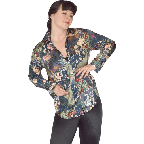 Zara douce blouse satin - zara, en
